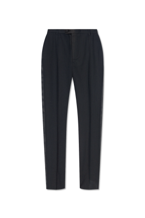 Givenchy Wool Pants with Crease | Men's | Vitkac